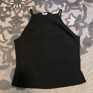 H&M Sparkle Halter Top